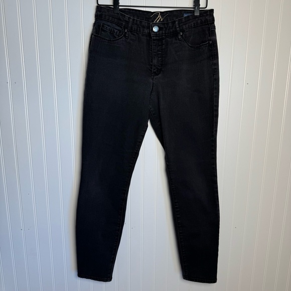 MiracleBody Divine Skinny Black Denim Jeans Women’s Size 10 - Picture 2 of 11